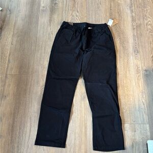 Vans Black Relaxed Fit Pants
